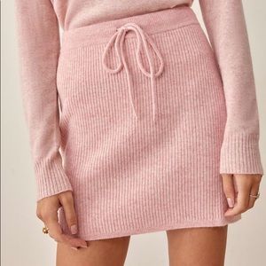 Reformation Cashmere Skirt XS